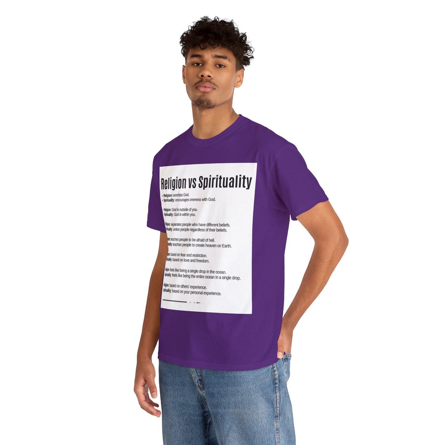 R VS S Unisex Heavy Cotton Tee