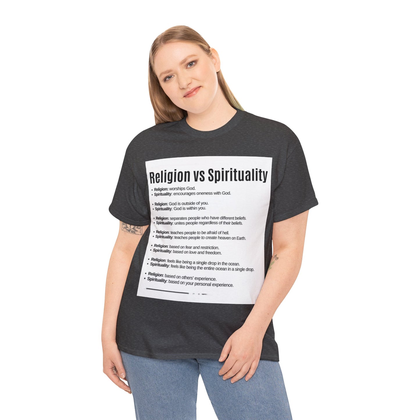 R VS S Unisex Heavy Cotton Tee