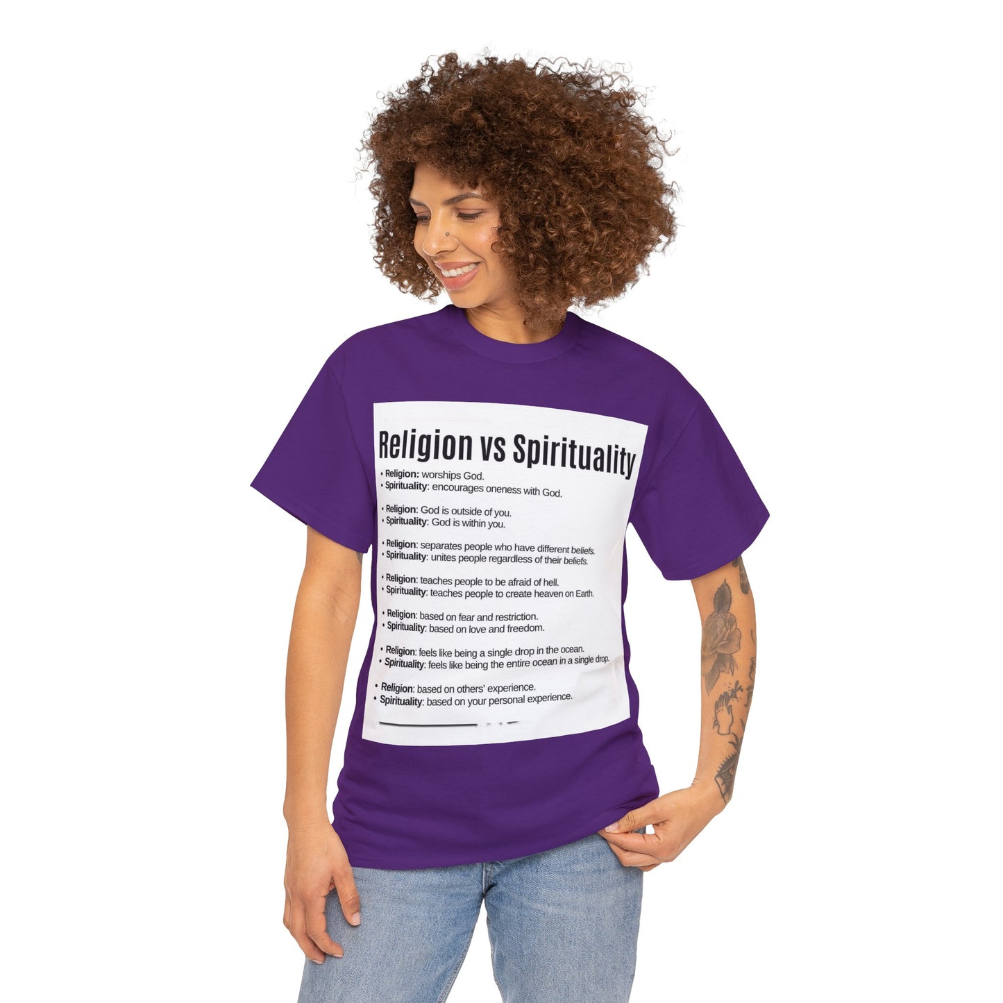 R VS S Unisex Heavy Cotton Tee