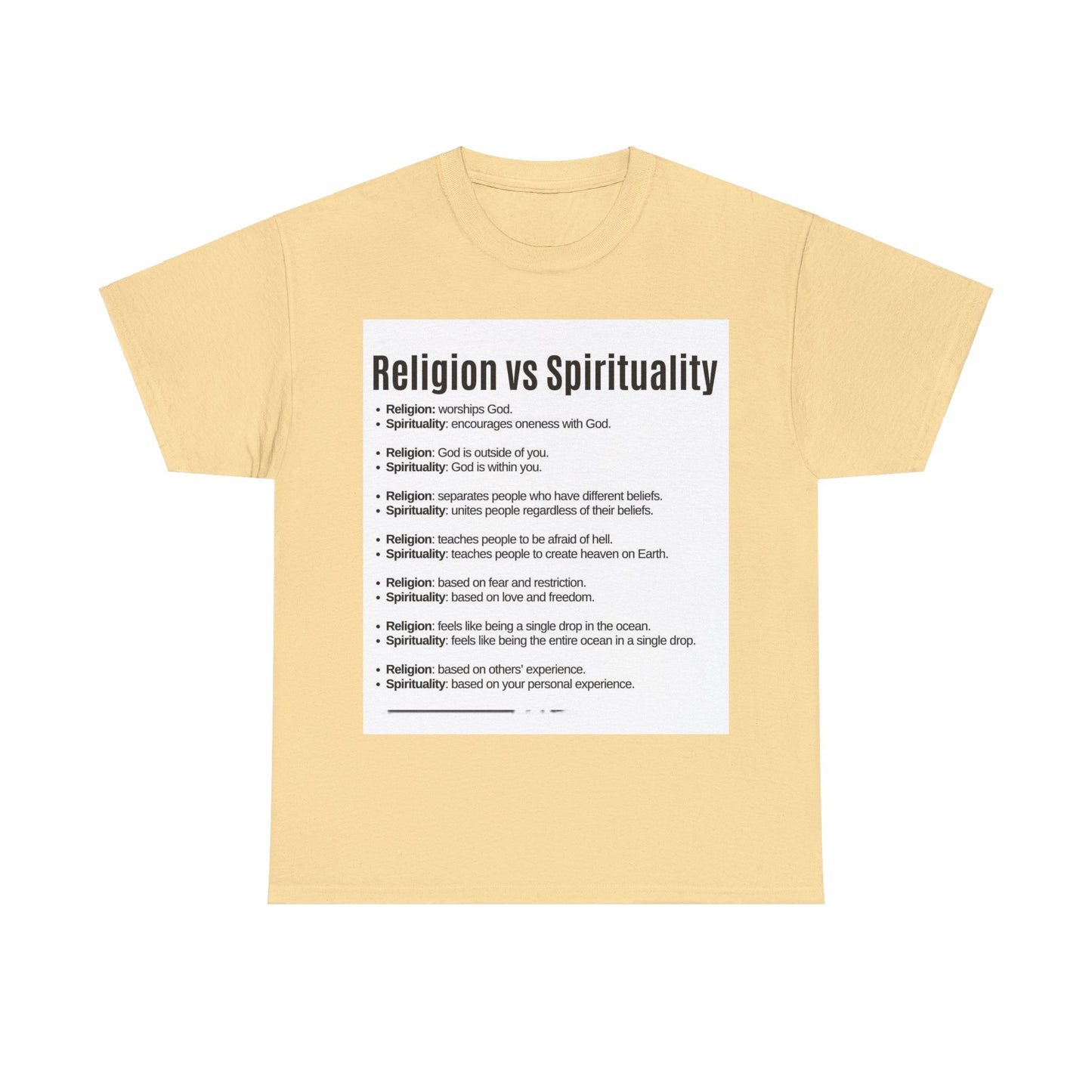 R VS S Unisex Heavy Cotton Tee