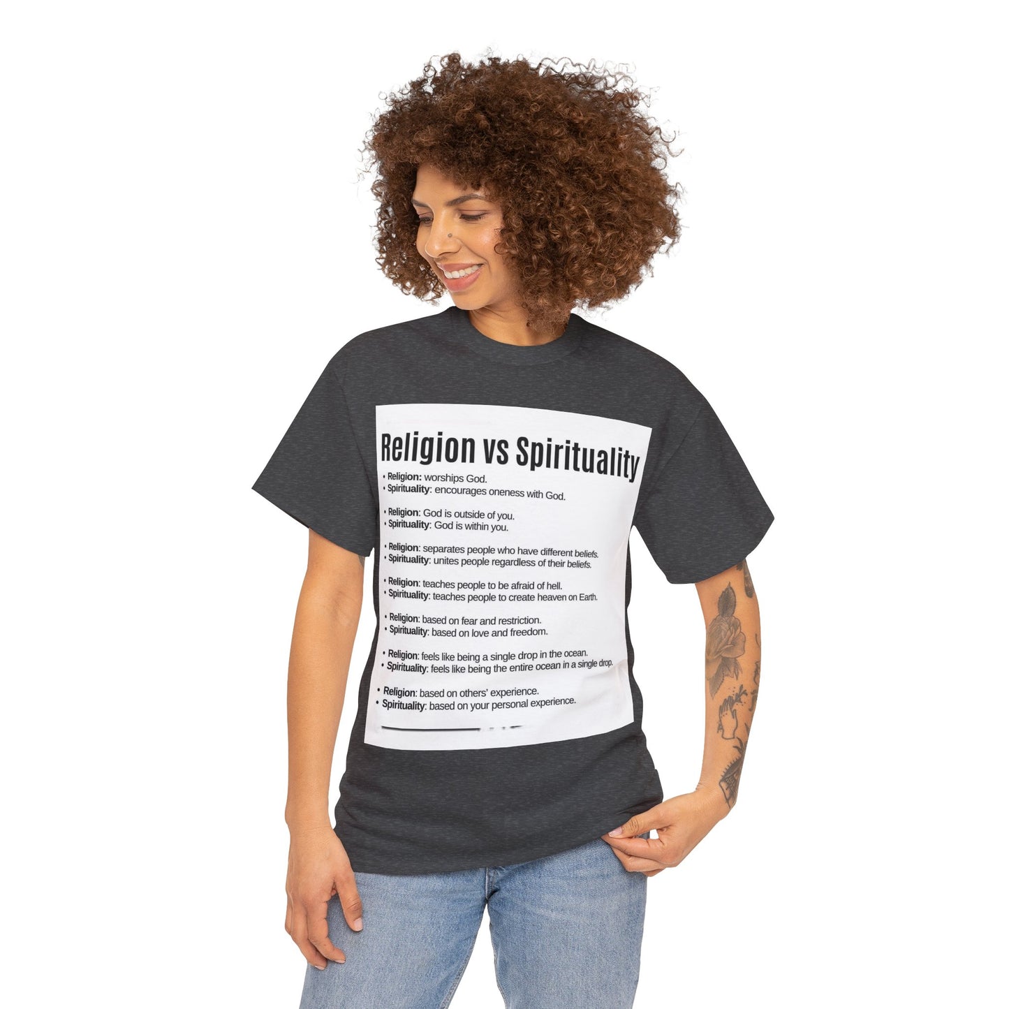R VS S Unisex Heavy Cotton Tee