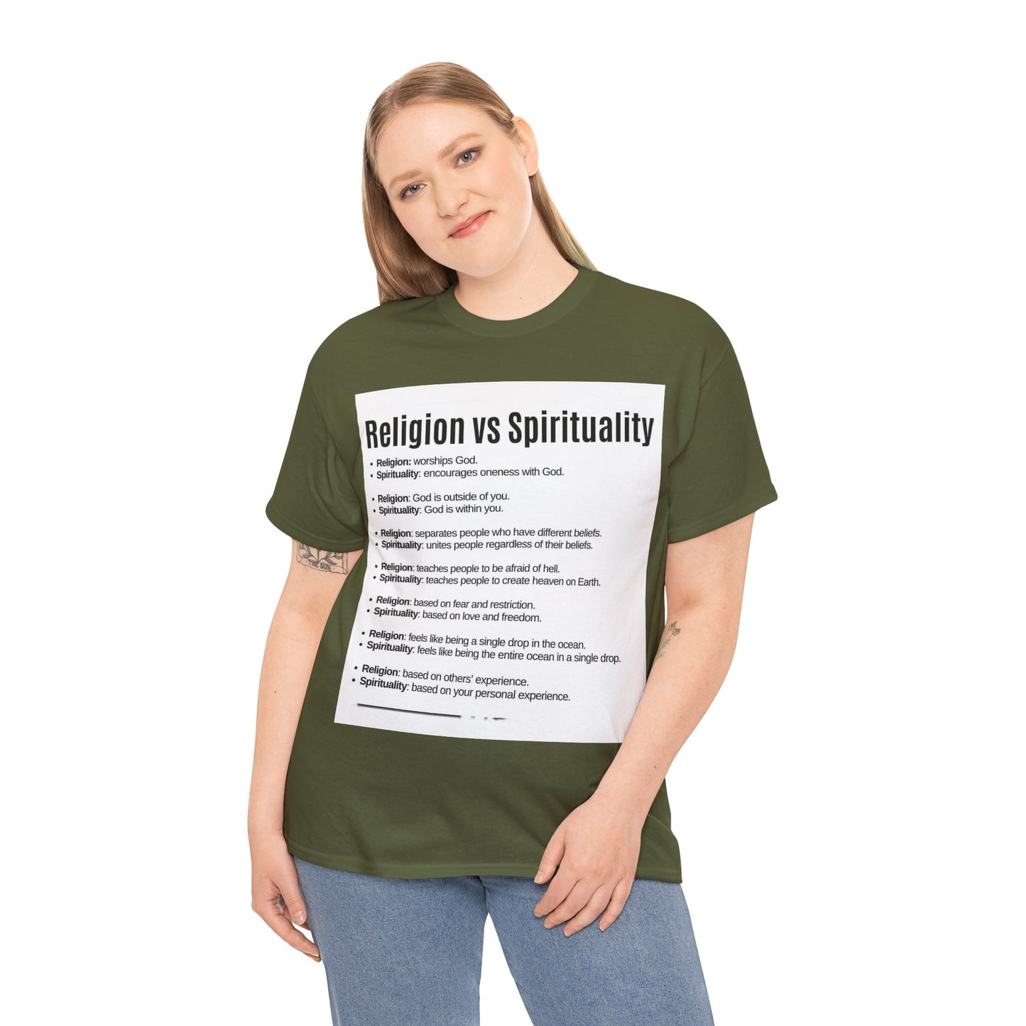 R VS S Unisex Heavy Cotton Tee