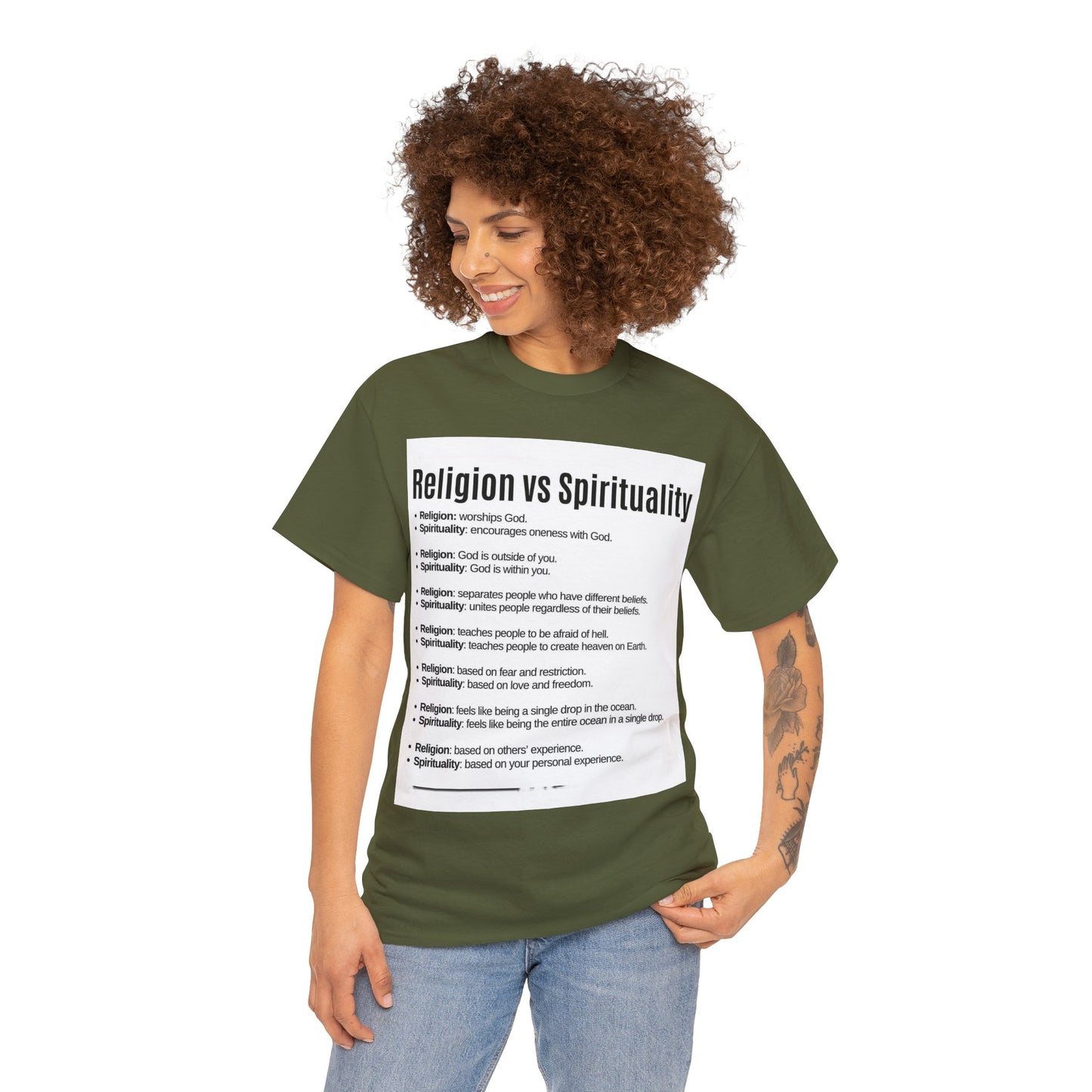 R VS S Unisex Heavy Cotton Tee