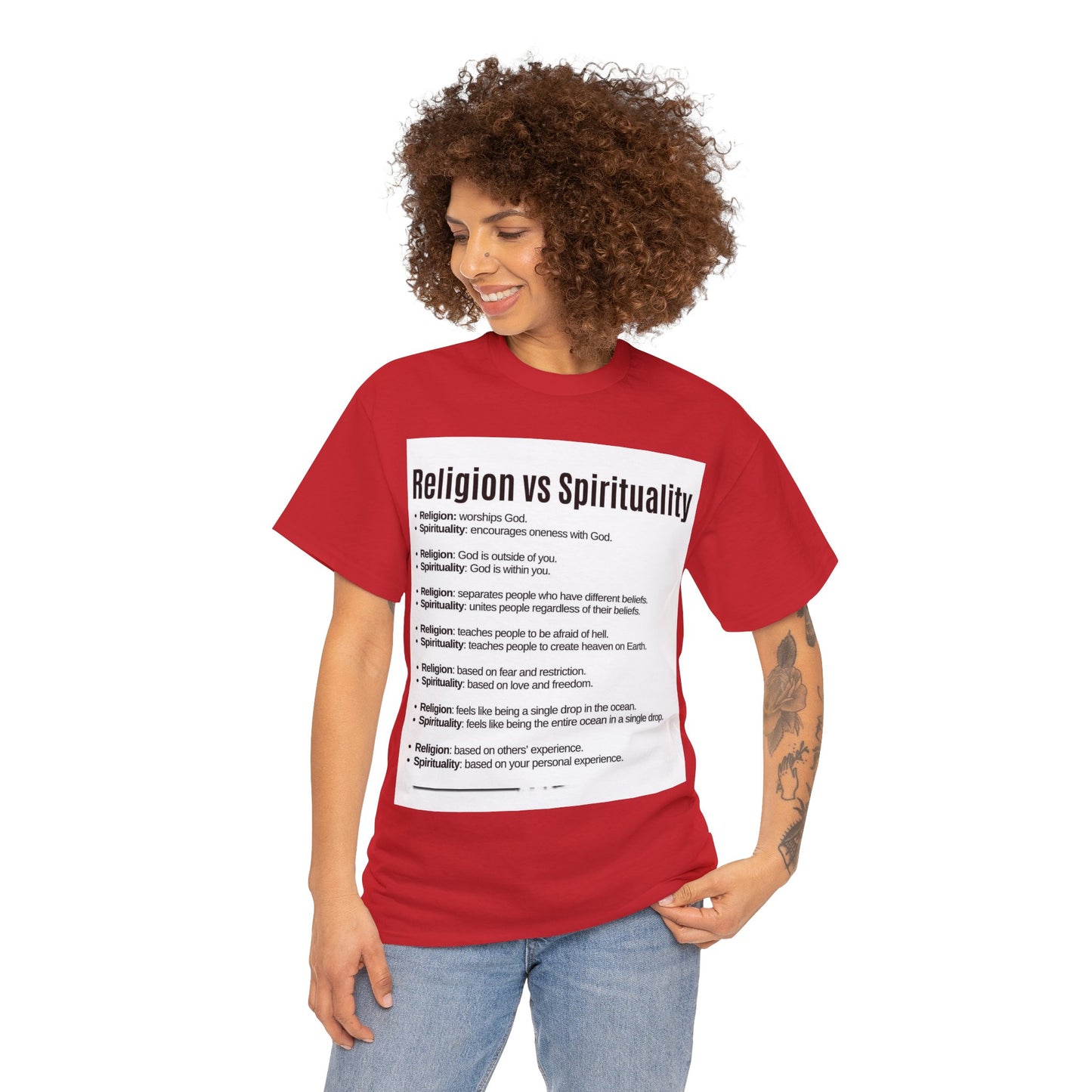 R VS S Unisex Heavy Cotton Tee
