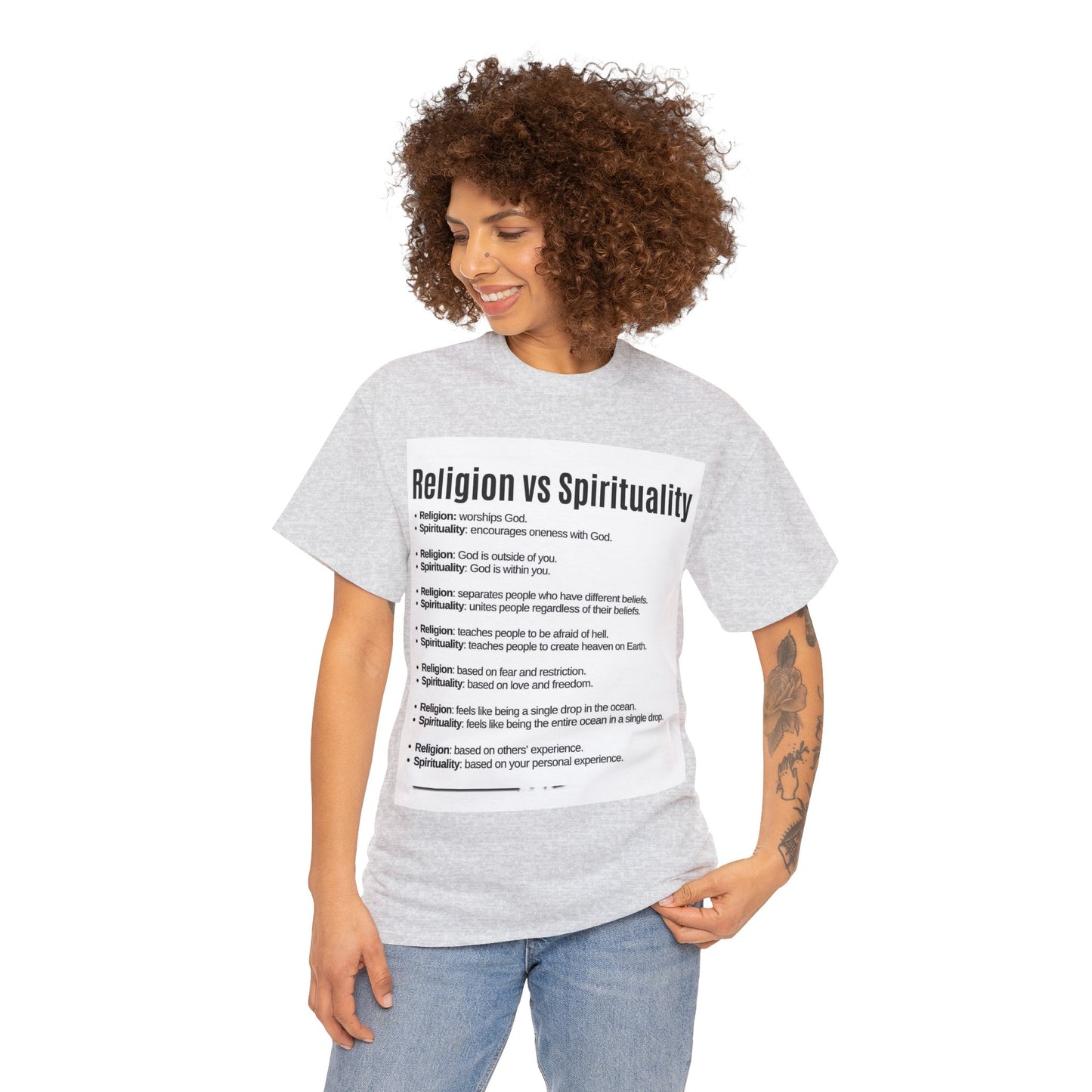 R VS S Unisex Heavy Cotton Tee