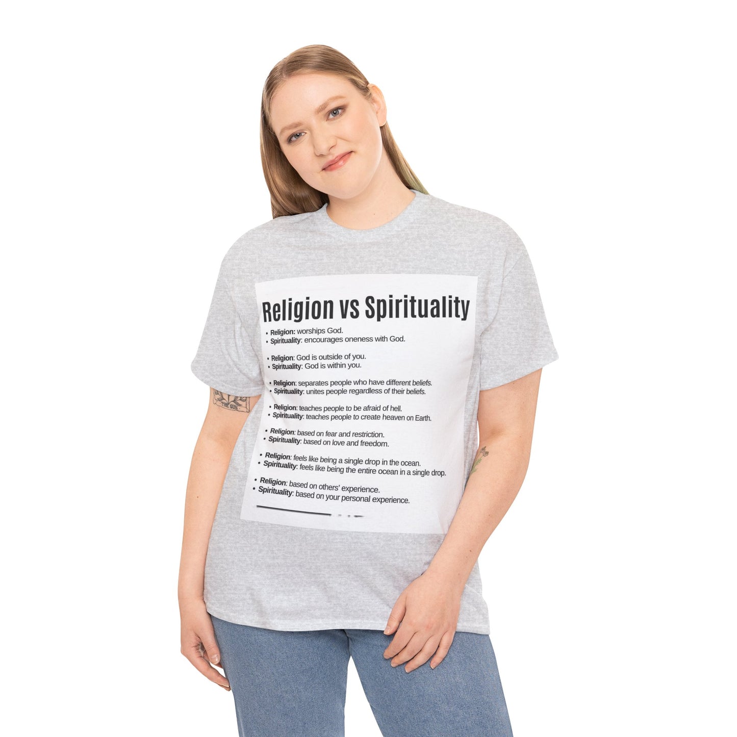 R VS S Unisex Heavy Cotton Tee