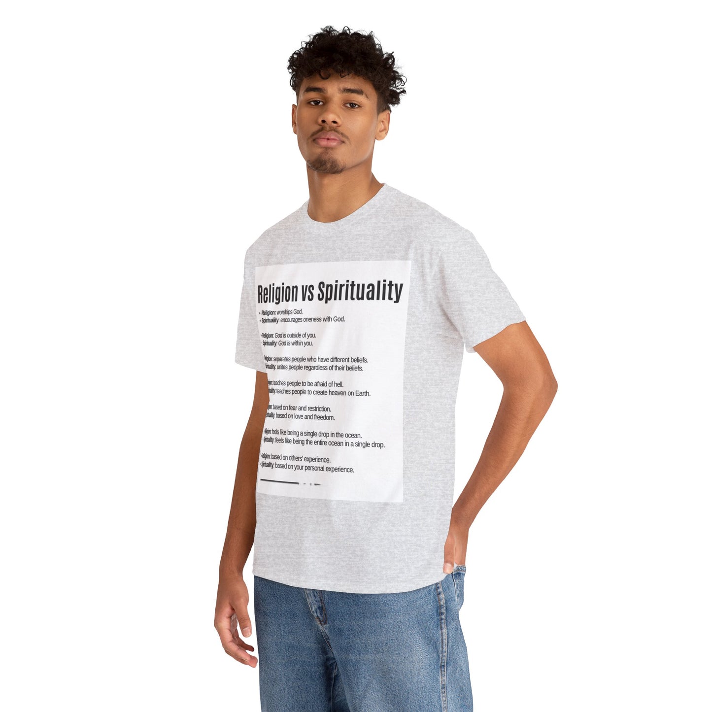 R VS S Unisex Heavy Cotton Tee