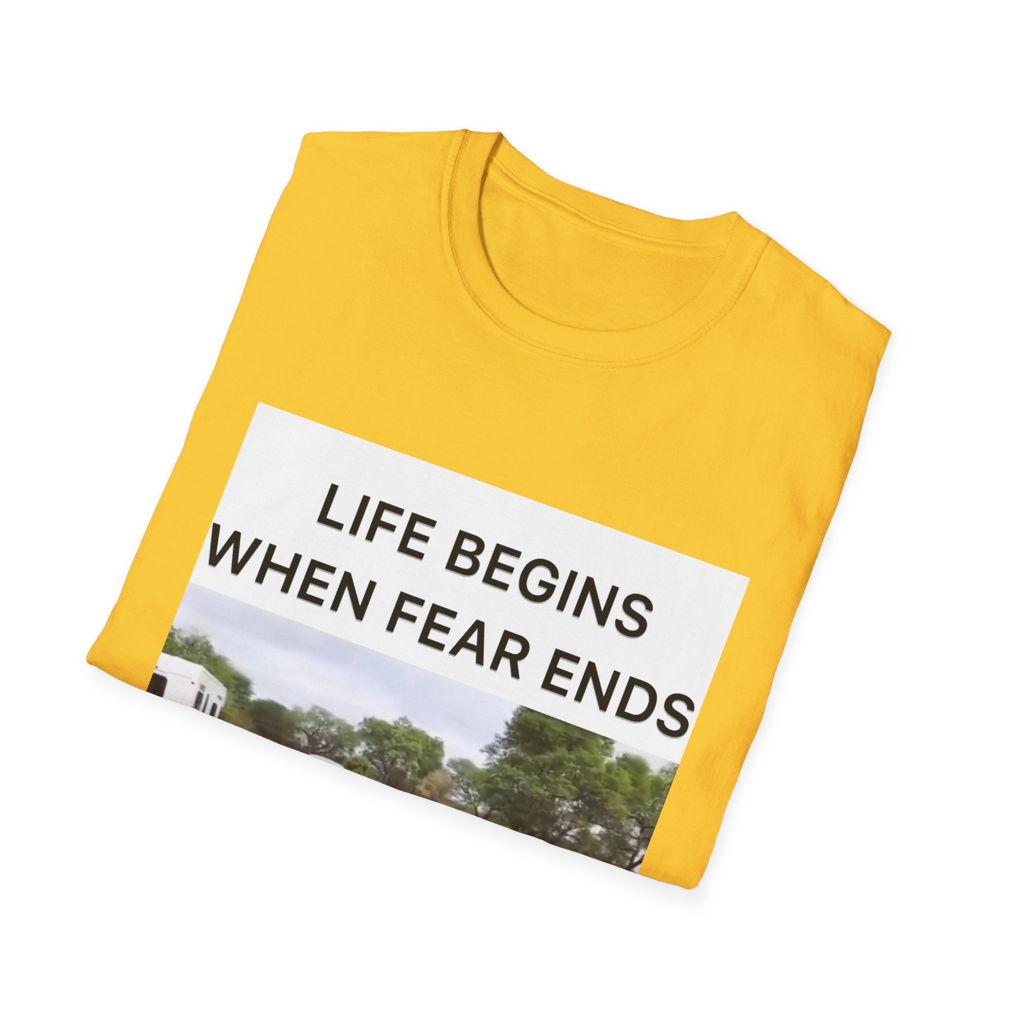 Life Begins Unisex Softstyle T-Shirt