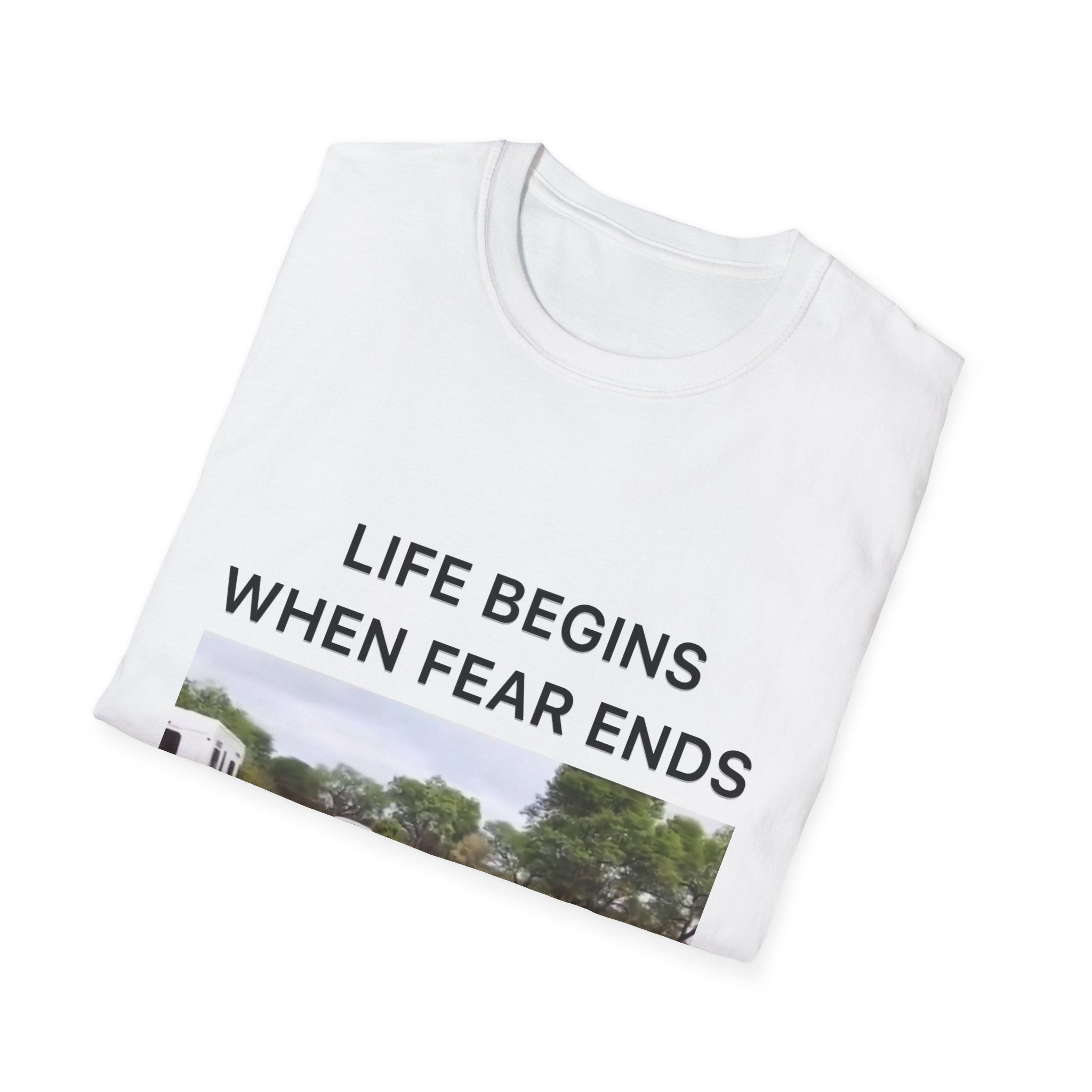 Life Begins Unisex Softstyle T-Shirt